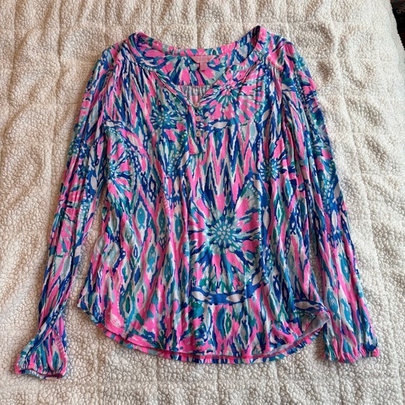 Lilly Pulitzer Tops - EUC Lilly Pulitzer Lilias Top
